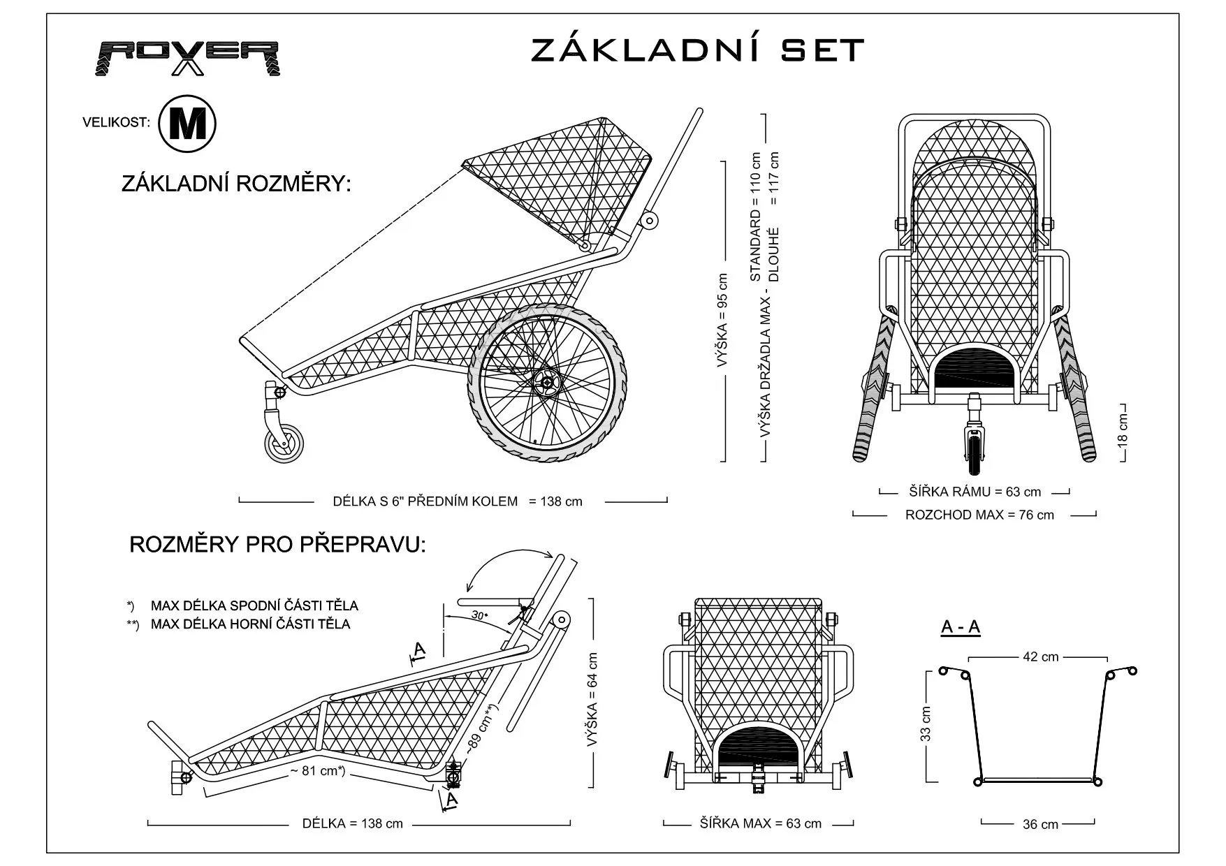 Technical drawing — All-in-One M Basic